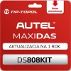 Aktualizacja oprogramowania AUTEL MaxiDAS DS808 PL 1 ROK