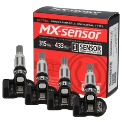 Aluminowy czujnik TPMS Autel Europa USA 433 / 315 MHz 1-Sensor, 4 sztuki
