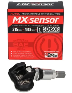 Aluminowy czujnik TPMS Autel Europa USA 433 / 315 MHz 1-Sensor, 4 sztuki