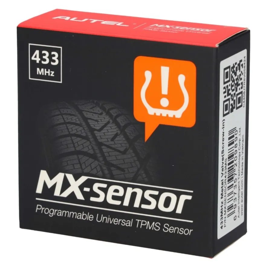 Autel Europa 433 MHz MX-Sensor czujnik TPMS aluminiowy 4 sztuki