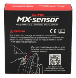 Autel Europa 433 MHz MX Sensor czujnik TPMS gumowy 4 sztuki