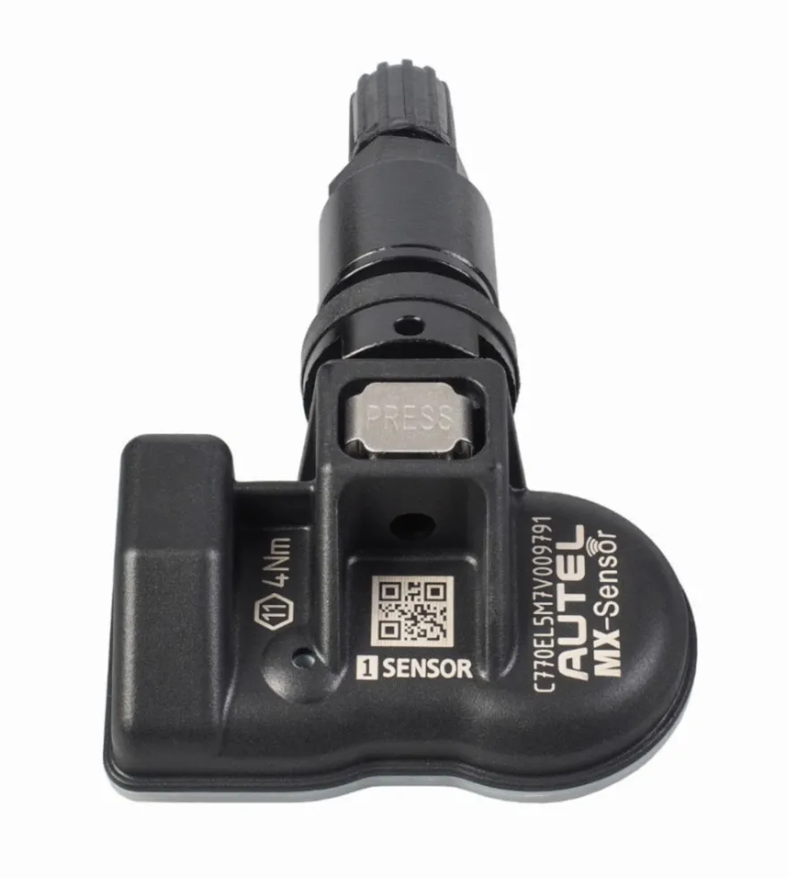 Autel Europa USA 433 / 315 MHz 1-Sensor czujnik TPMS czarny 4 sztuki