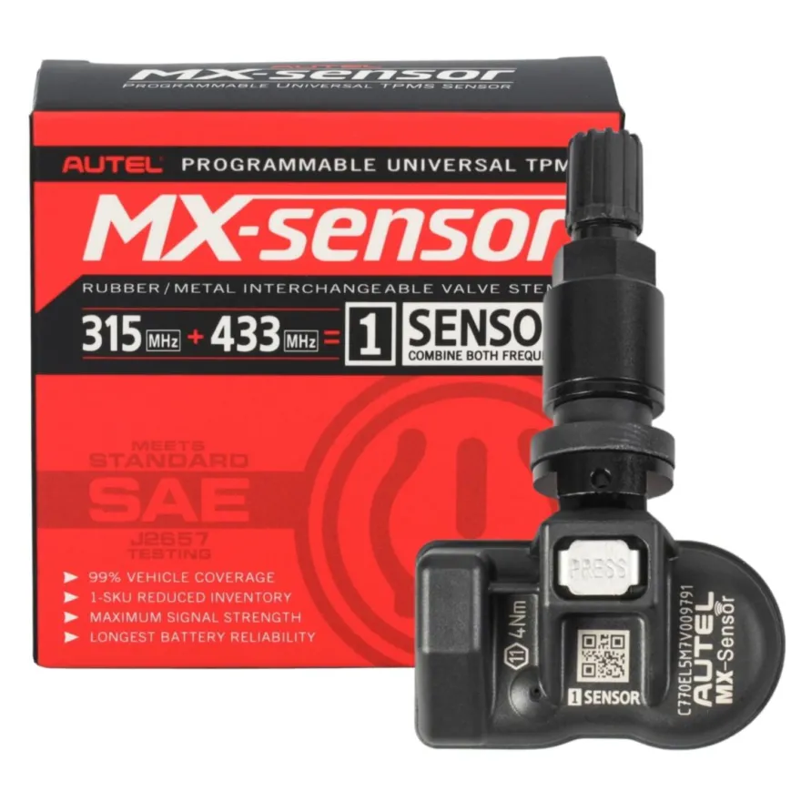 Autel Europa USA 433 / 315 MHz 1-Sensor czujnik TPMS czarny
