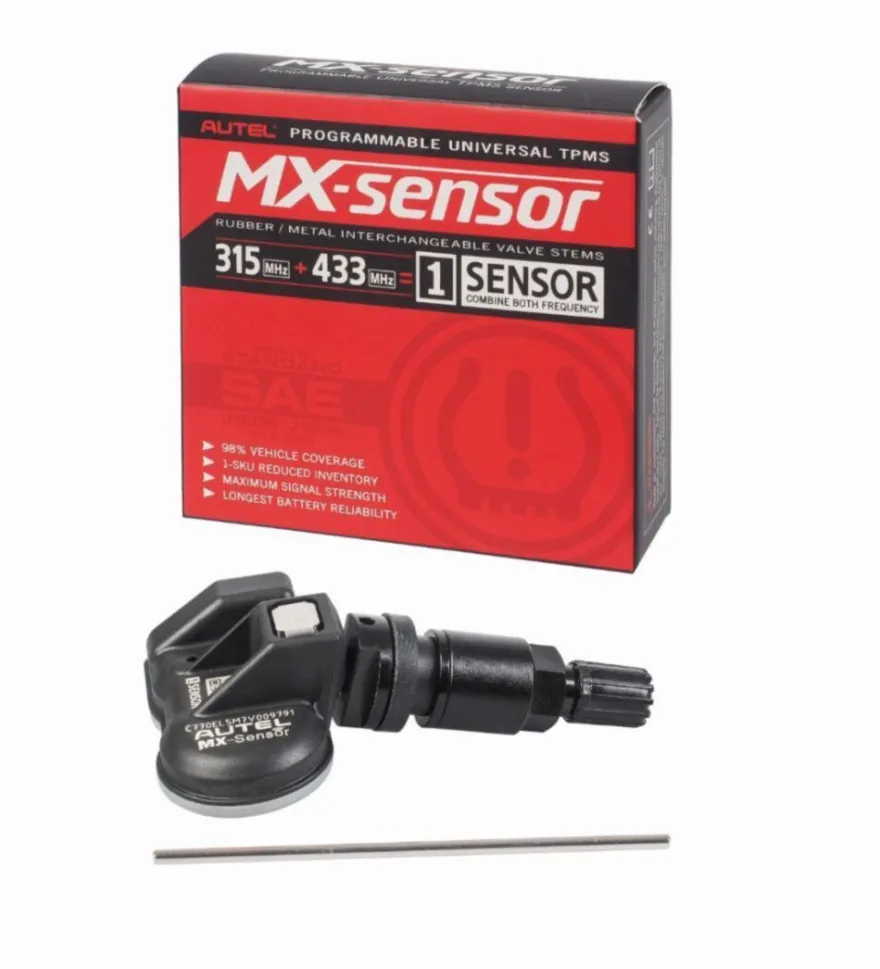 Autel Europa USA 433 / 315 MHz 1-Sensor czujnik TPMS czarny