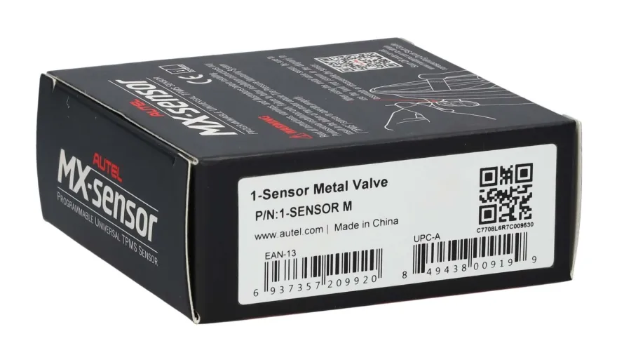 Autel Europa USA 433 / 315 MHz 1-Sensor czujnik TPMS aluminiowy