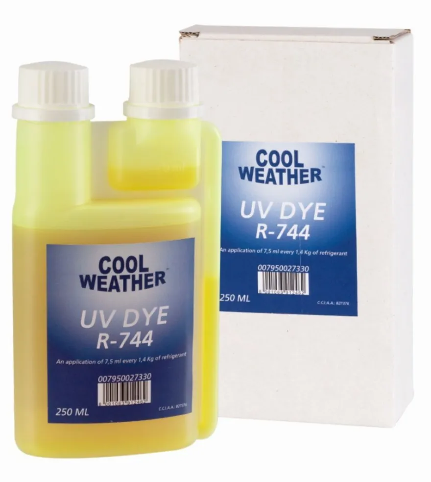 Barwnik UV 250 ml, CO2 R744 kontrast dwutlenek węgla