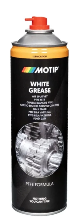 Biały smar teflonowy MOTIP 500 ml