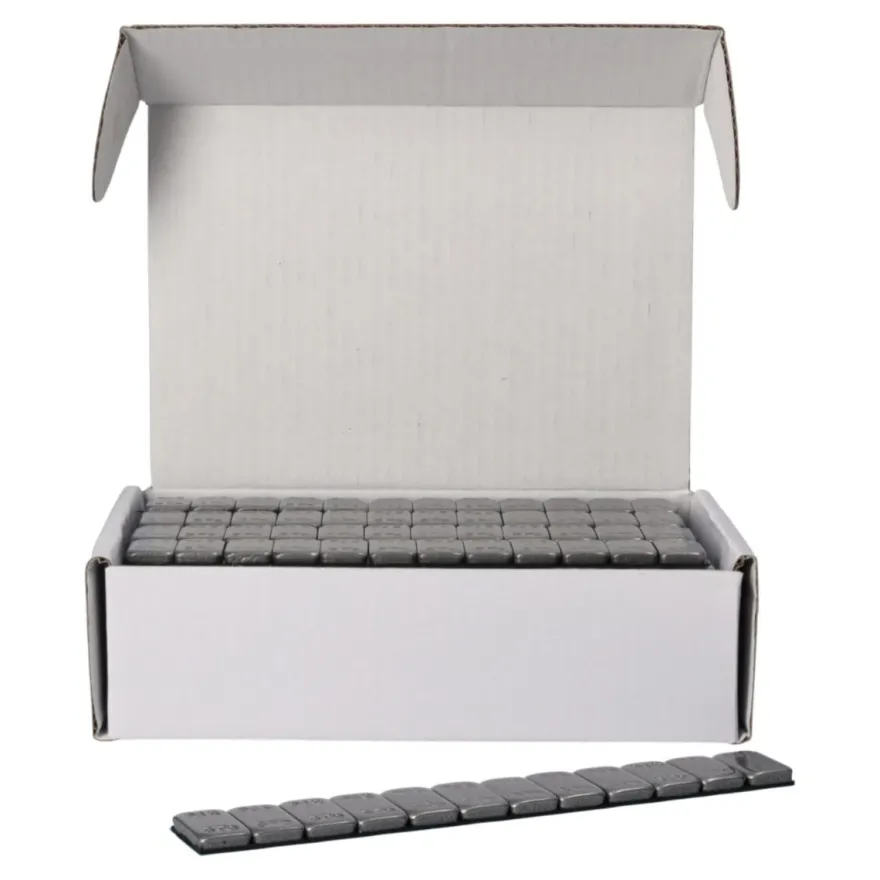 Ciężarek klejony ALU SLIM ECO 12 x 5g grafitowy op/50