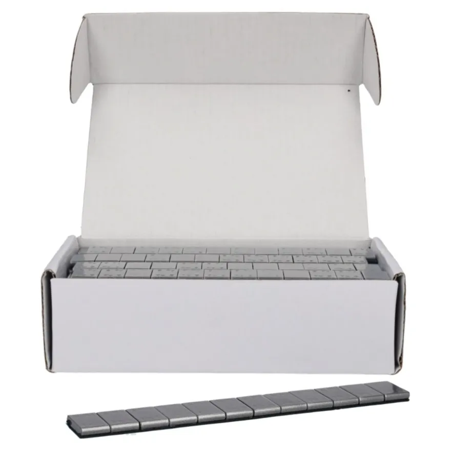 Ciężarek klejony ALU SLIM FE1 12 x 5g grafitowy op/50