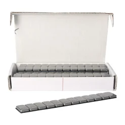 Ciężarek klejony INVENTO ALU SLIM ROUND 12 x 5g grafitowy 20 szt