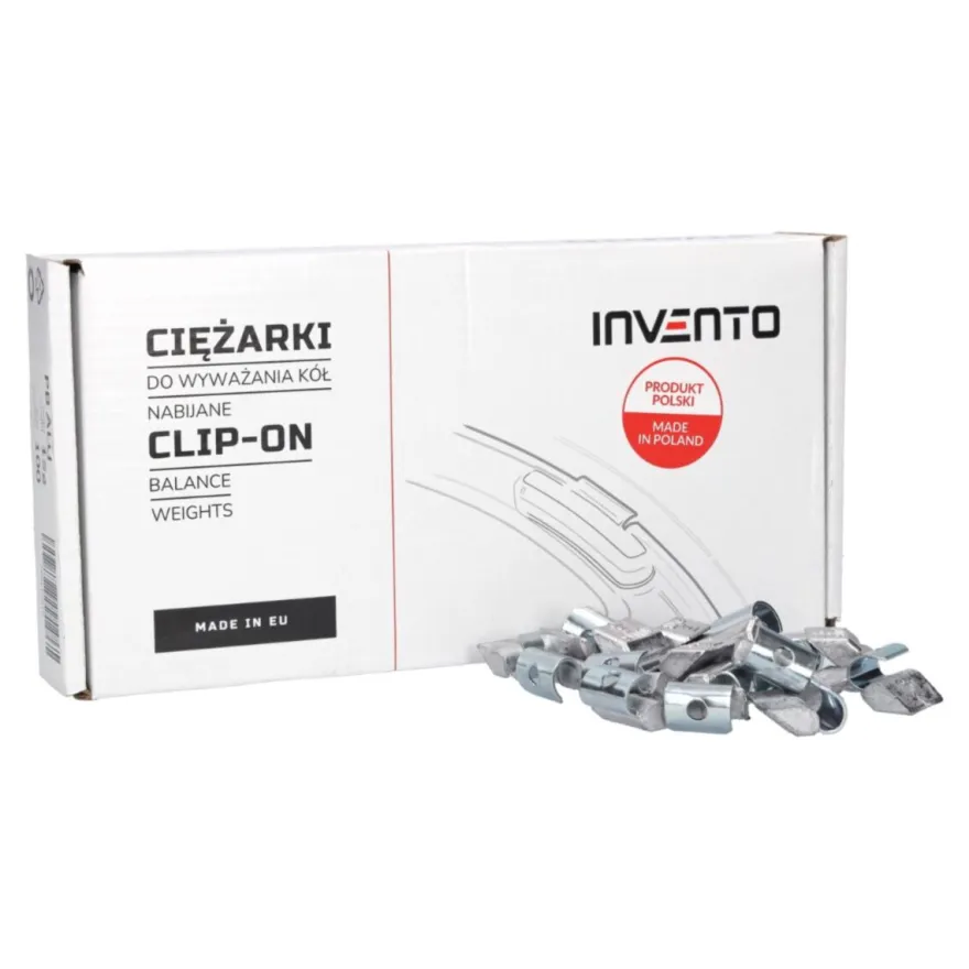 Ciężarek ołowiany ALU 15g, nabijany na obręcz aluminiową - niepowlekany