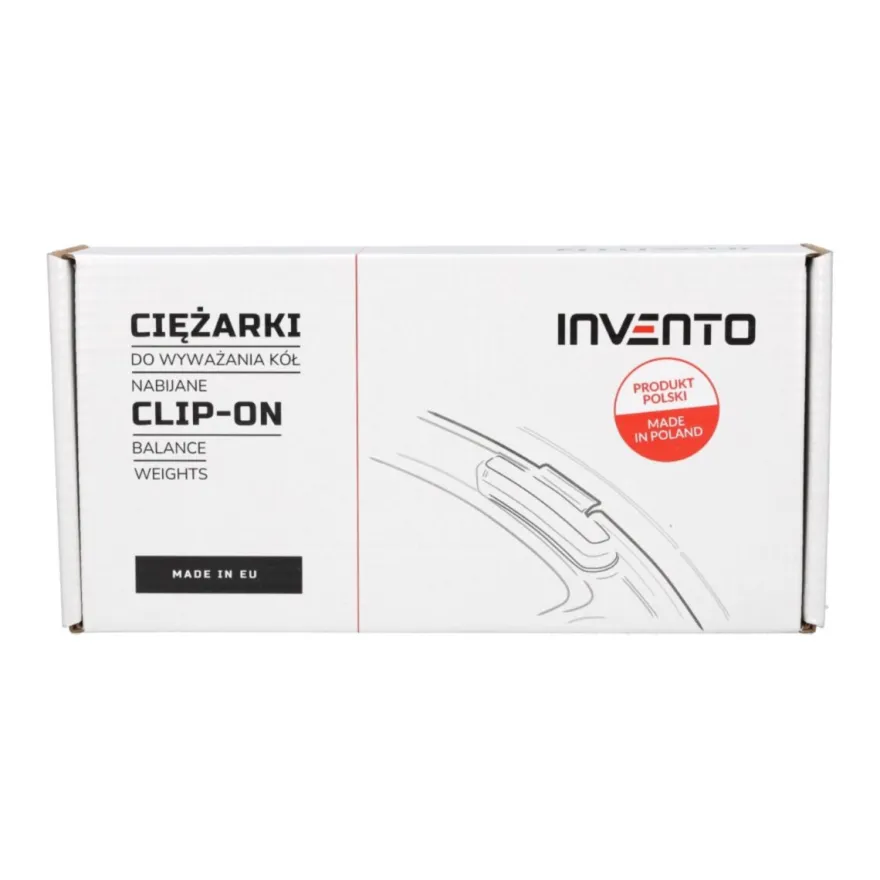 Ciężarek ołowiany ALU 20g, nabijany na obręcz aluminiową - niepowlekany