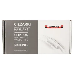 Ciężarek ołowiany ALU 50g, nabijany na obręcz aluminiową - niepowlekany