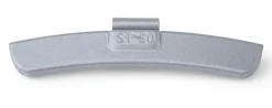 Ciężarek stalowy PRO do felg stalowych 50 g (nabijany), szary, op. 50 szt.