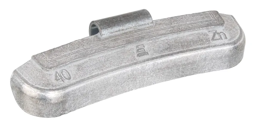 Ciężarki Cynkowe Nabijane do felg stalowych INVENTO 50 szt 40g