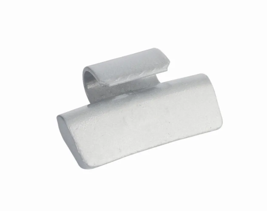 Ciężarki cynkowe powlekane ALU-S 20g, nabijane na obręcz aluminiową