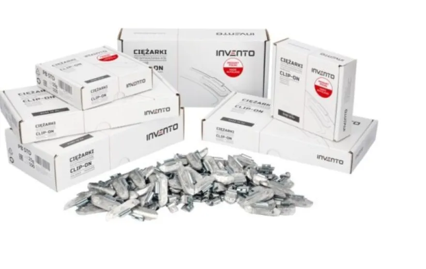 Ciężarki nabijane ołowiane do felg stalowych INVENTO 5-30g 600szt