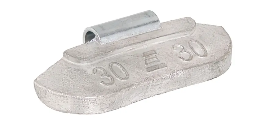 Ciężarki nabijane ołowiane do felg stalowych INVENTO 5-50g 800szt
