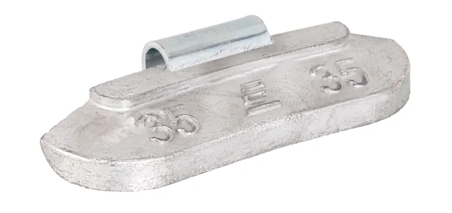 Ciężarki nabijane ołowiane do felg stalowych INVENTO 5-50g 800szt