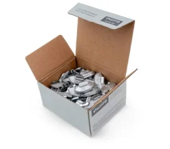 Ciężarki Ołowiane Nabijane 20g do Stalowych Felg INVENTO Silver Line 100 szt