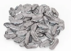 Ciężarki Ołowiane Nabijane 25g do Stalowych Felg INVENTO Silver Line 100 szt