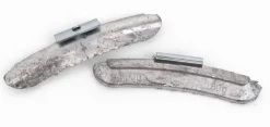 Ciężarki Ołowiane Nabijane 60g do Stalowych Felg INVENTO Silver Line 50 szt