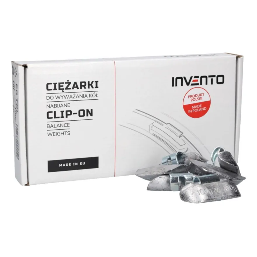 Ciężarki Ołowiane Nabijane TRUCK 100g do Stalowych Felg