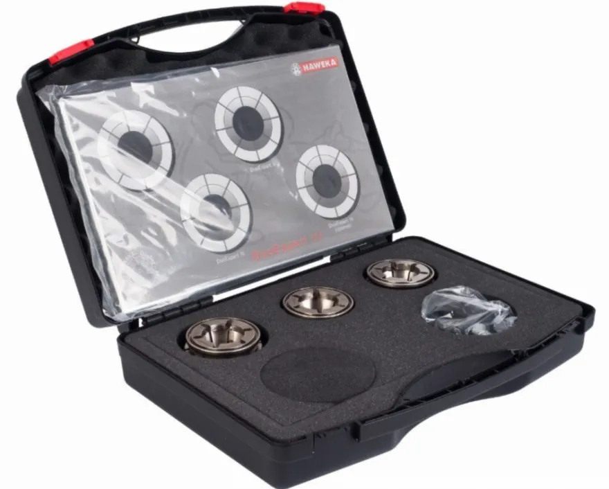Haweka DUO-EXPERT 54 - 78 mm, fi 40 mm, 3 tuleje w walizce