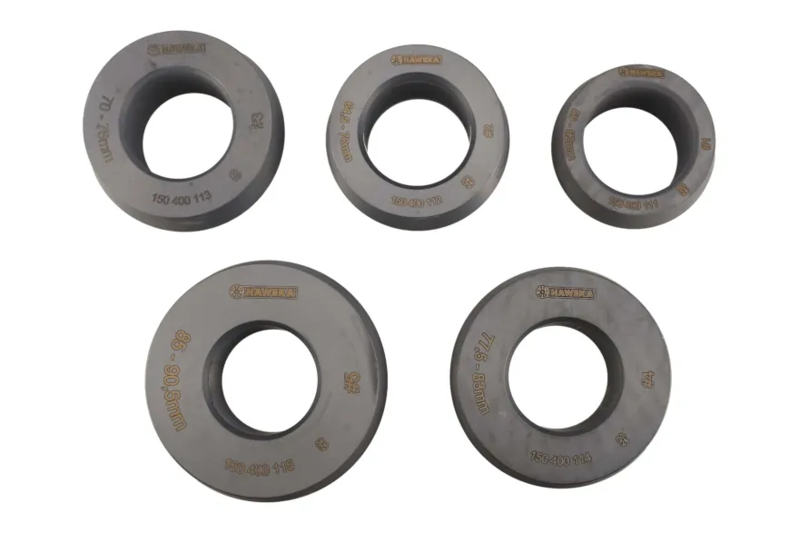 Haweka Low Taper 52,5 - 90,5 mm fi 40 mm Zestaw 5 stożków centrujących QuickPlate