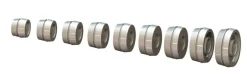 Haweka Low Taper 52,5 - 122 mm Zestaw 9 stożków centrujących QuickPlate