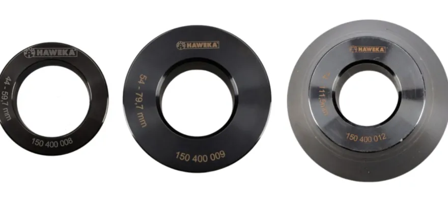 Haweka 42-111,5 mm fi 40 mm zestaw 3 stożków