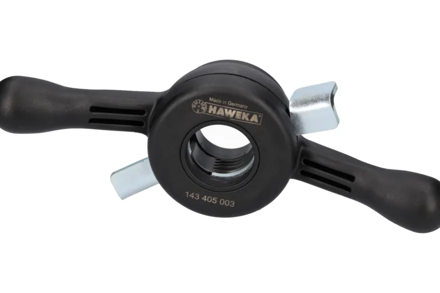 Haweka ProGrip 40 x 4 mm, nakrętka szybkomocująca, uchwyt do wyważarki