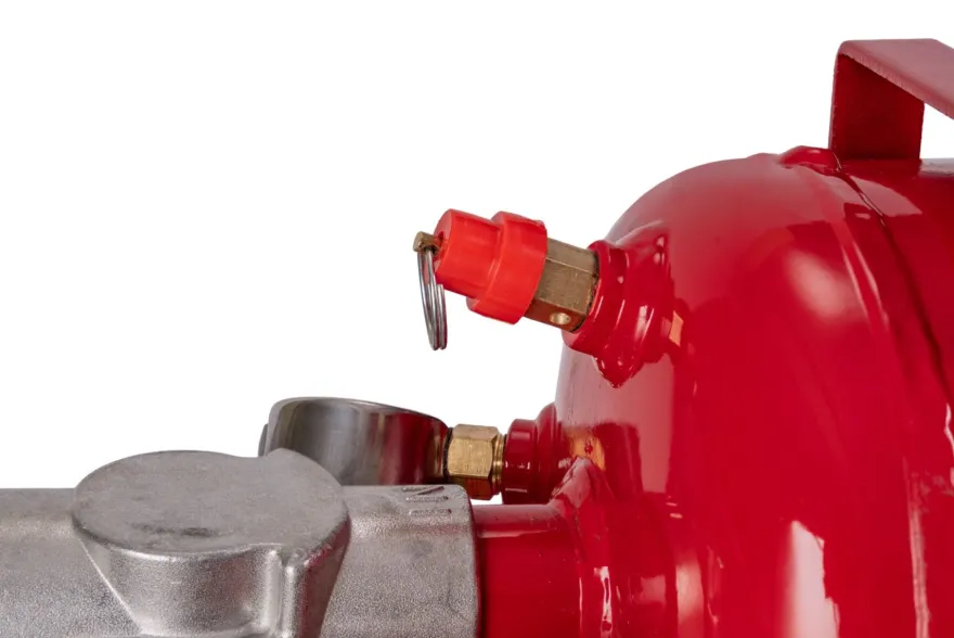 Inflator spustowy INVENTO BOMB 12L zbiornik ciśnieniowy z zaworem