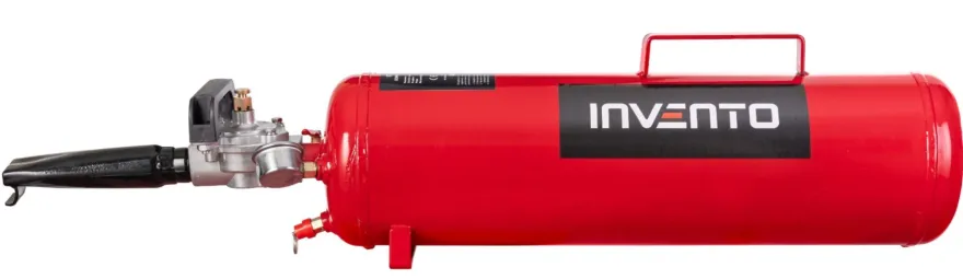 Inflator spustowy INVENTO BOMB 12L zbiornik ciśnieniowy z zaworem