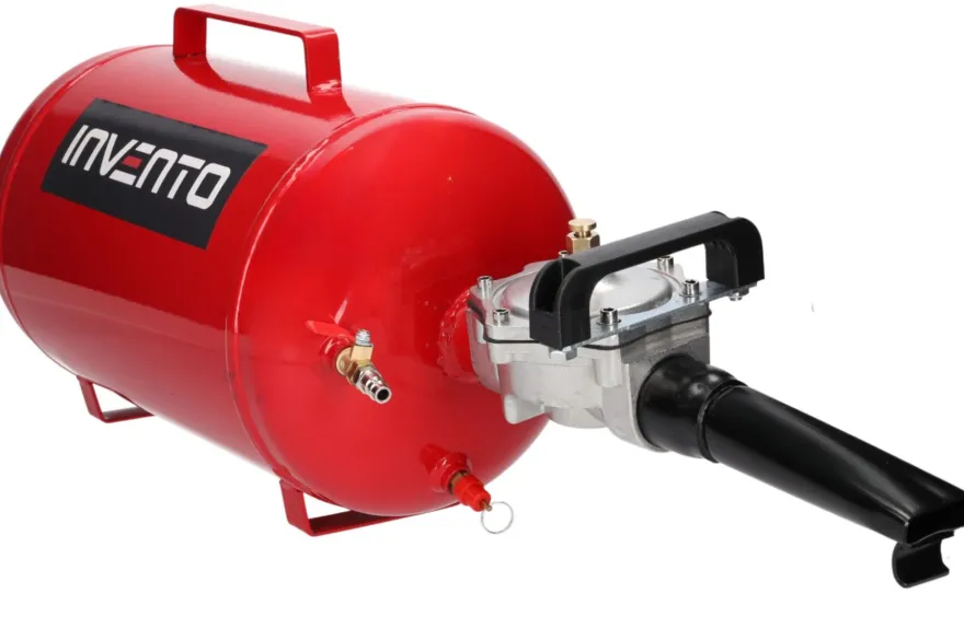 Inflator spustowy INVENTO DUAL BOMB 18L zbiornik ciśnieniowy z zaworem