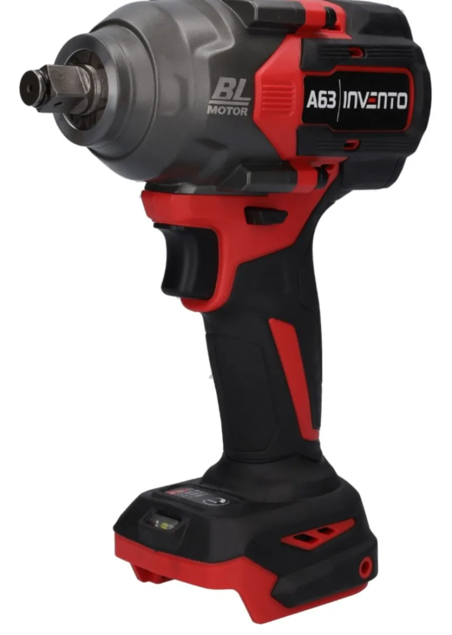 INVENTO A63 zestaw ekonomiczny: klucz udarowy A63T 1200 Nm, 4Ah bateria, ładowarka