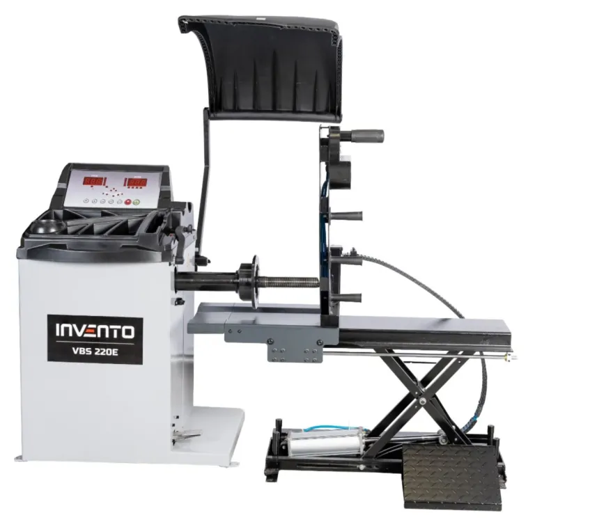 INVENTO CS85 podnośnik koła do wyważarek, udźwig 85 kg winda do kół