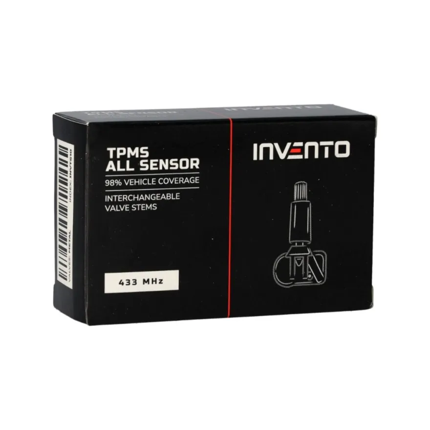 INVENTO 433/315 Europa USA MHz ALL-Sensor czujnik TPMS aluminiowy ATEQ