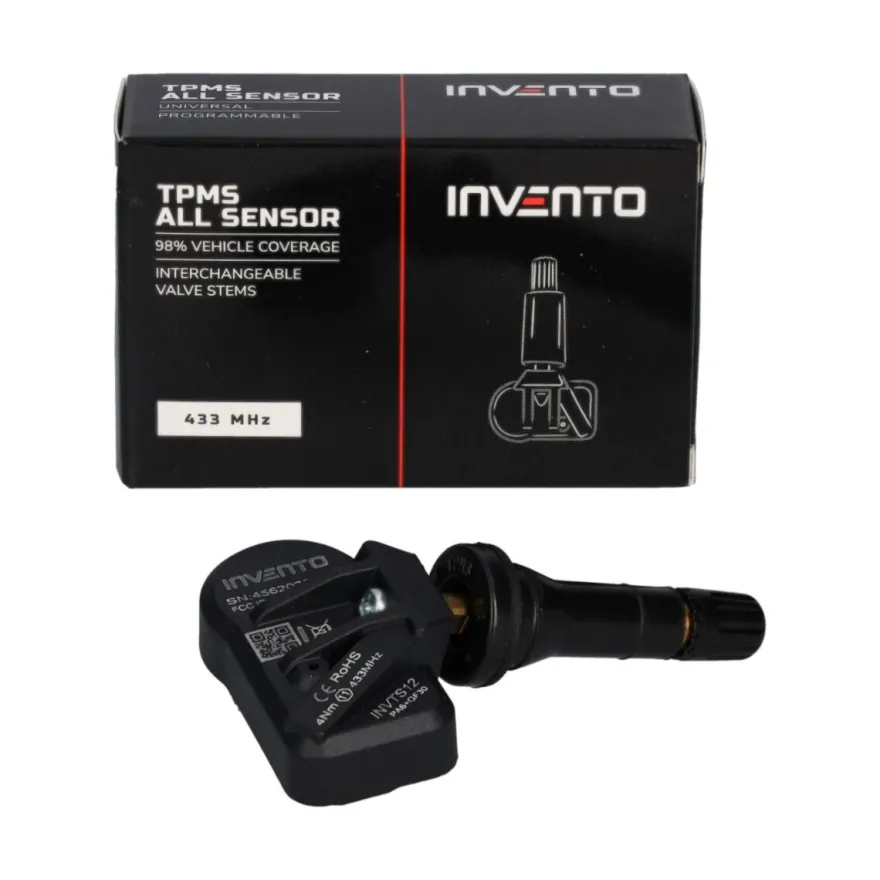 INVENTO 433/315 Europa USA MHz ALL-Sensor czujnik TPMS gumowy ATEQ