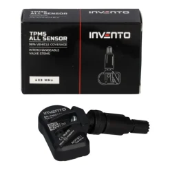 INVENTO 433/315 Europa USA MHz ALL-Sensor czujnik TPMS aluminiowy czarny ATEQ 4SZT