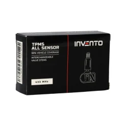 INVENTO 433/315 Europa USA MHz ALL-Sensor czujnik TPMS aluminiowy czarny ATEQ 4SZT