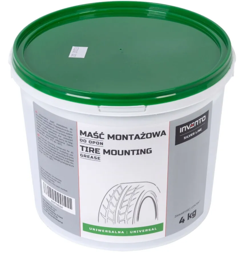 INVENTO Maść montażowa do opon UNIWERSALNA / zielona 4kg