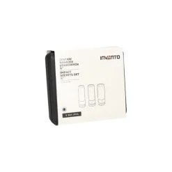 INVENTO 1/2" 17, 19, 21 mm zestaw nasadek udarowych