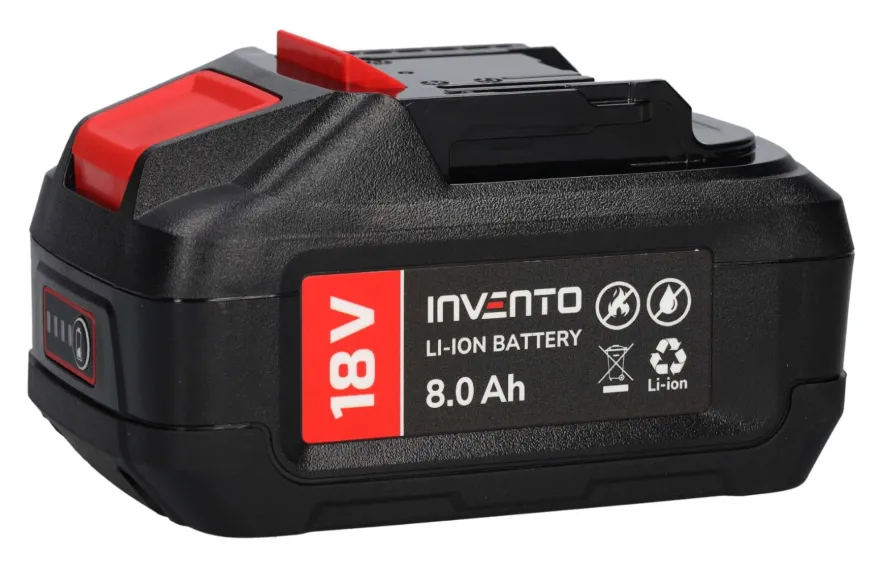INVENTO 2400 Nm 1" klucz udarowy akumulatorowy - ZESTAW 2x 8Ah