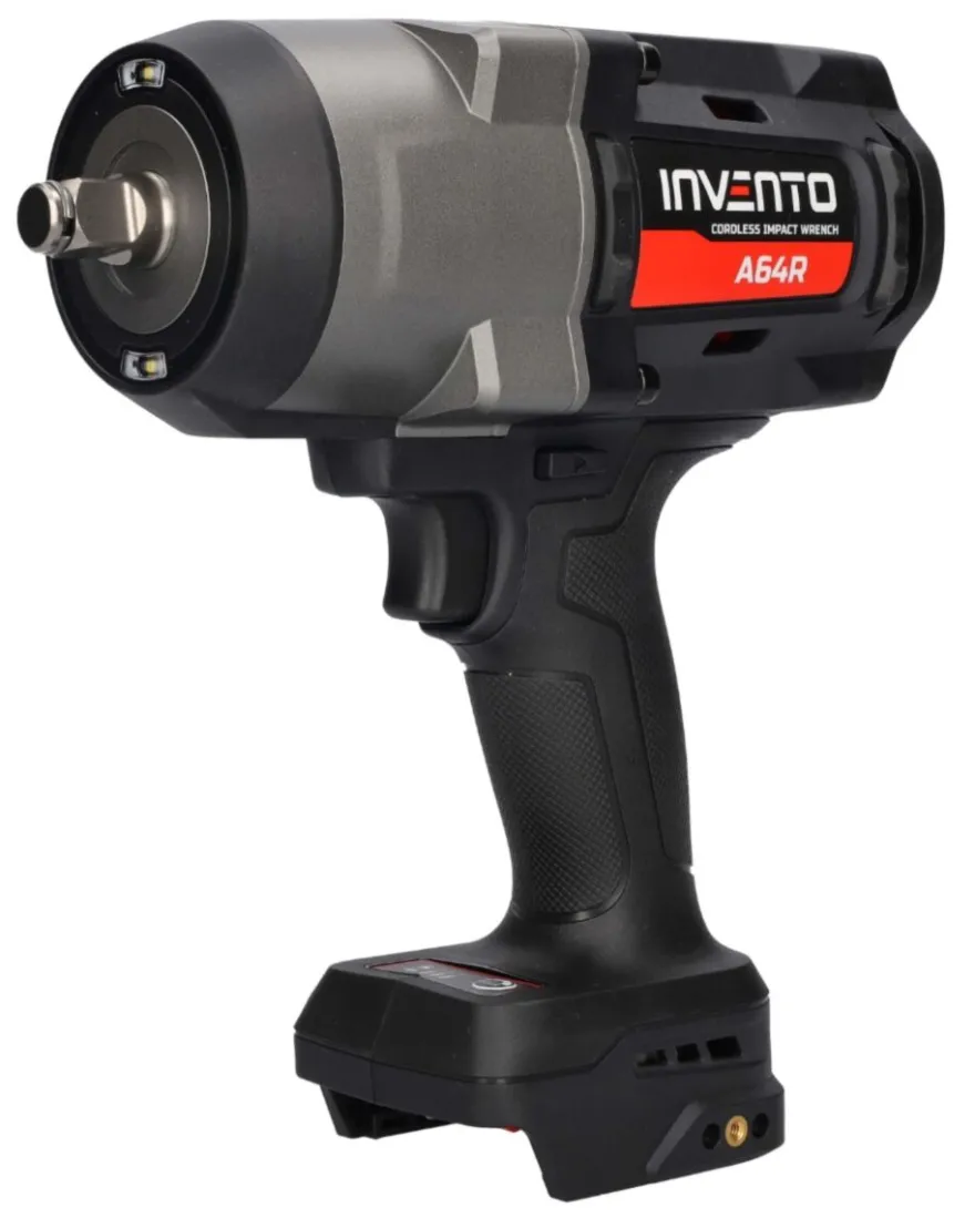 INVENTO 1880 Nm 1/2" klucz udarowy akumulatorowy ZESTAW 2x 4Ah, torba, ładowarka