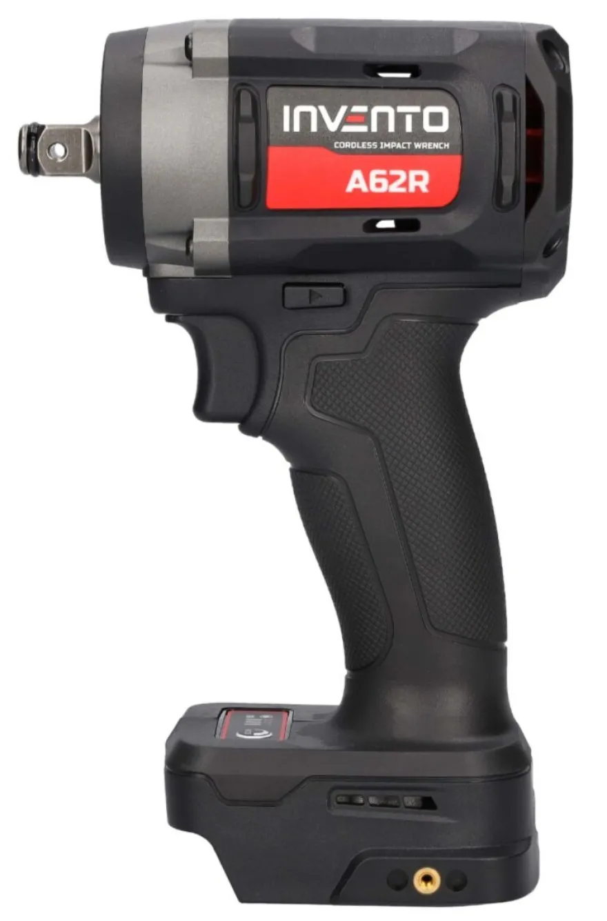 INVENTO 680 Nm 1/2" klucz udarowy akumulatorowy zestaw 2x 4Ah, torba, ładowarka
