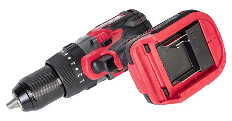 INVENTO 150Nm 1/2" wiertarka akumulatorowa udarowa z uchwytem - tylko narzędzie