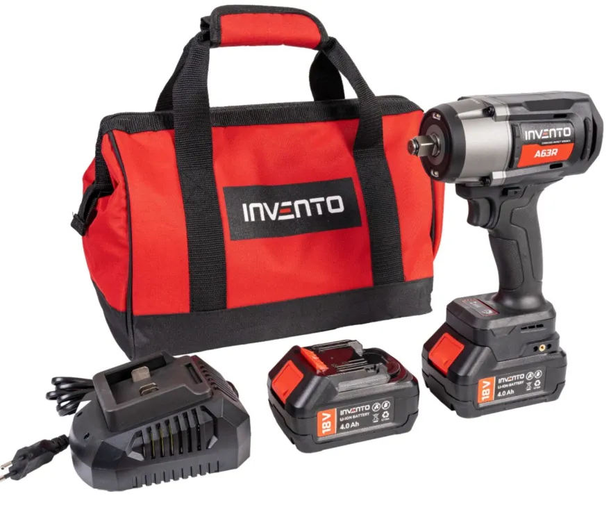 INVENTO PXA63R + bateria 4Ah (x2) + INVTQ12-210 GRATIS! zestaw
