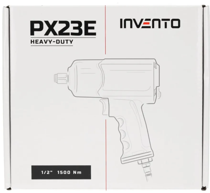 INVENTO PX23E pneumatyczny klucz udarowy 1/2" 1500 Nm