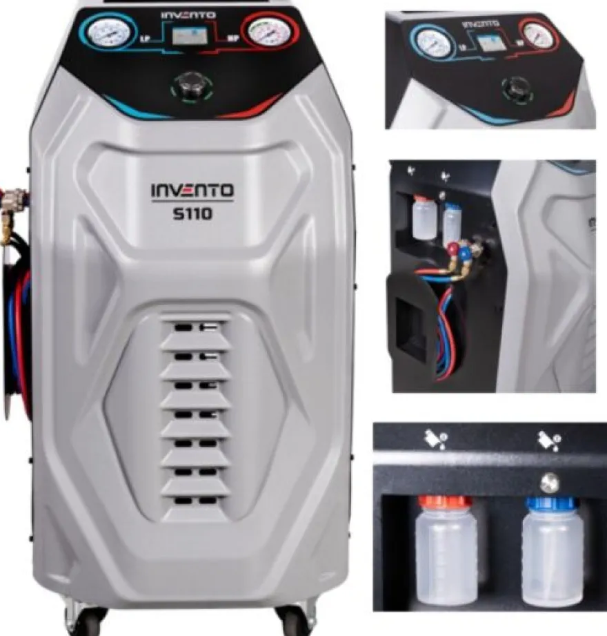 INVENTO S110 R134A urządzenie stacja do klimatyzacji